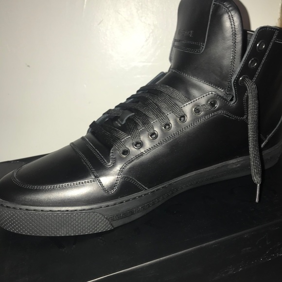 Versace Medusa Palazzo Hi Top Sneakers - Picture 3 of 8